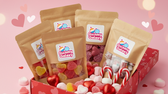 valentine gummy sweets