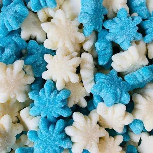 Fizzy Snowflakes are bright, bubbly Christmas sweets shaped like delicate snowflakes and dusted with a sparkling, tangy sugar coating. These festive fizzy treats combine fruity flavours with a gentle sour kick, making them a fun and refreshing addition to any holiday celebration