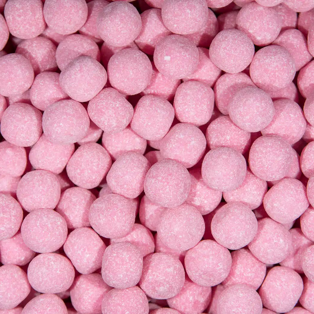 Gummy Galaxy Bonbon Strawberry candies in colorful packaging, showcasing vibrant pink and red strawberry-shaped gummies.