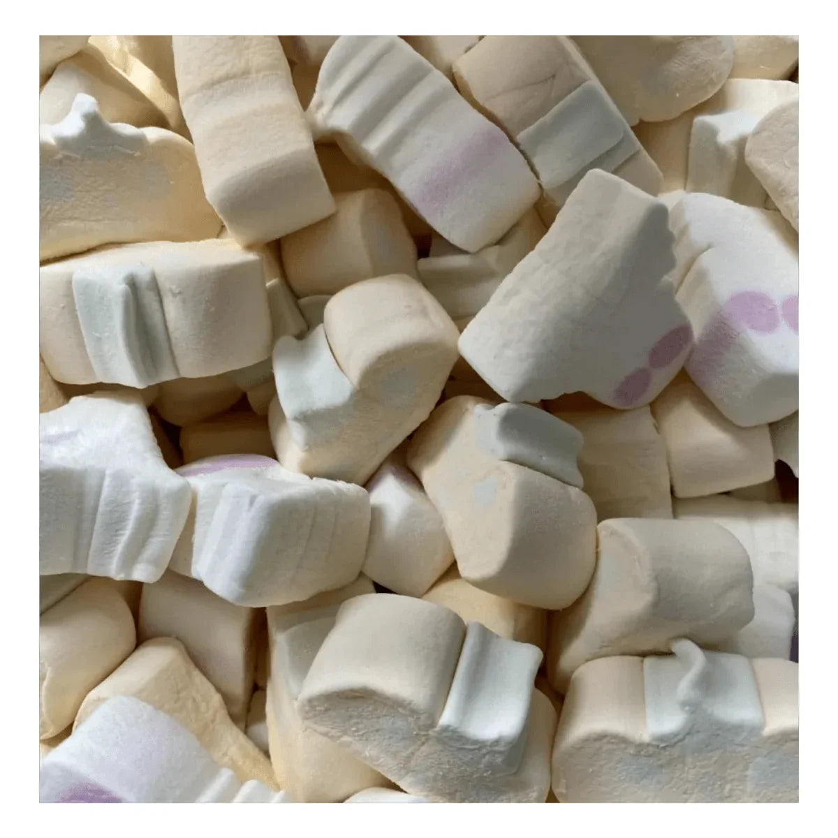 Gummy Galaxy pumpkin-shaped marshmallows in a 100-gram bag, soft and sweet Halloween-themed marshmallow treats.
