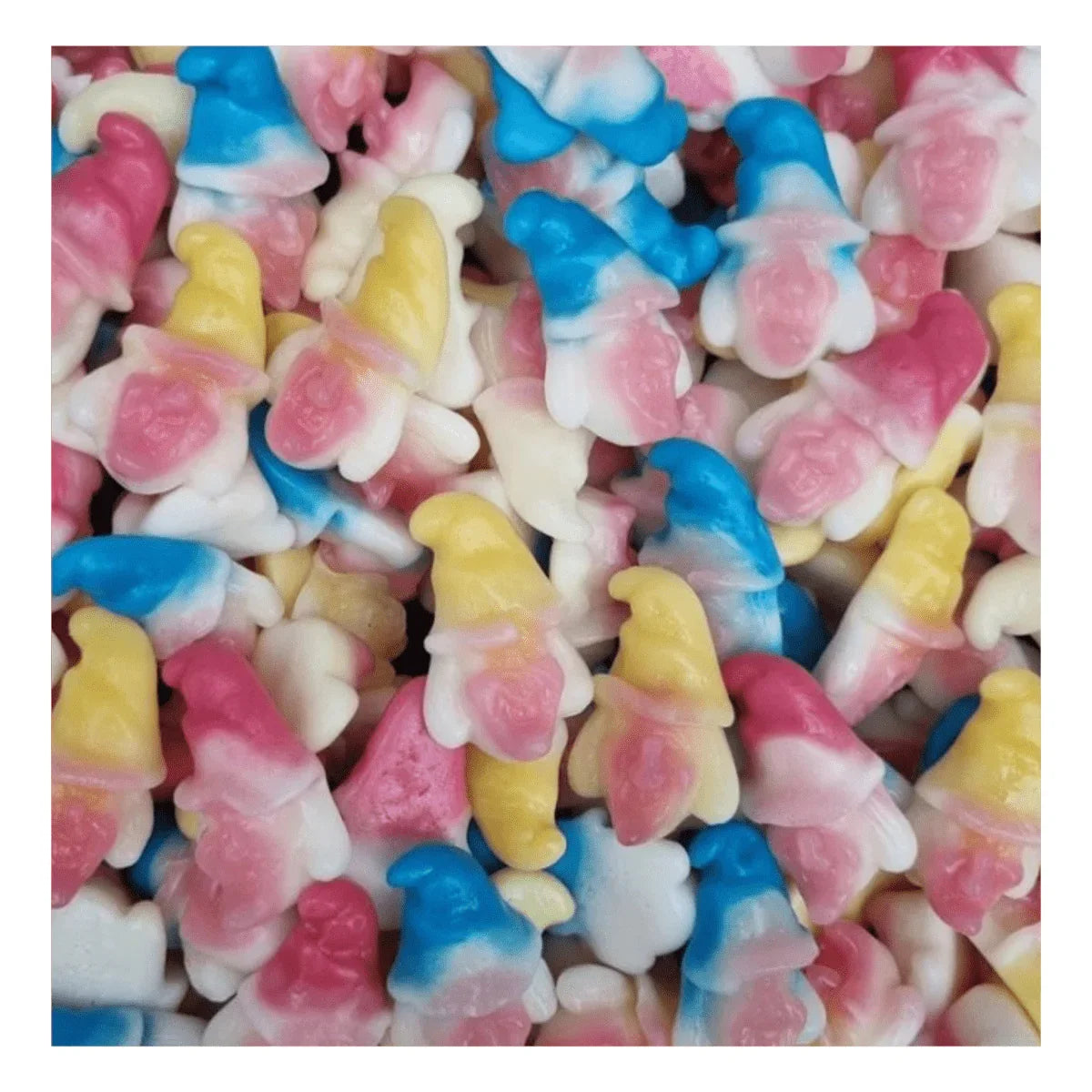 Gummy Galaxy Witches Head jelly sweets in vibrant colors, shaped like a spooky witch’s head, ideal for Halloween treats.